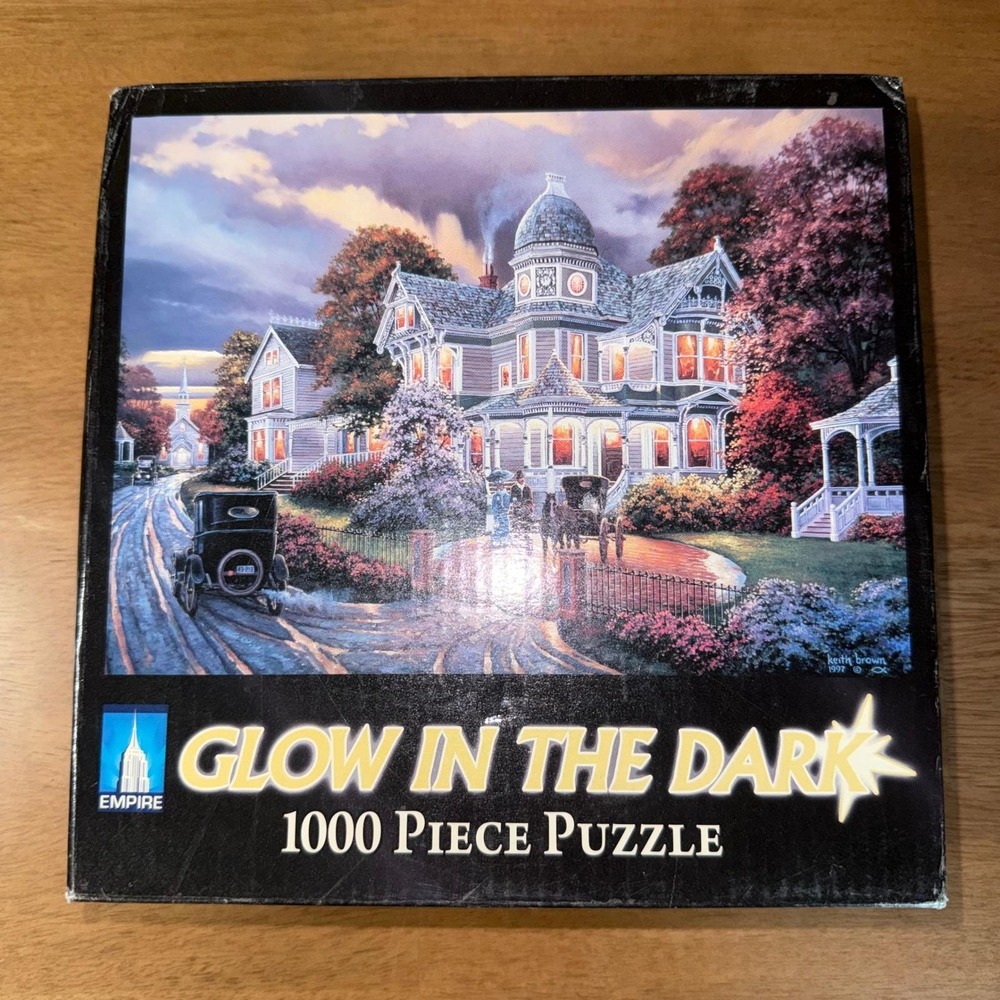 Empire Glow in the Dark 1000 Piece Puzzle Seasons of Change Keith Brown Jigsaw
